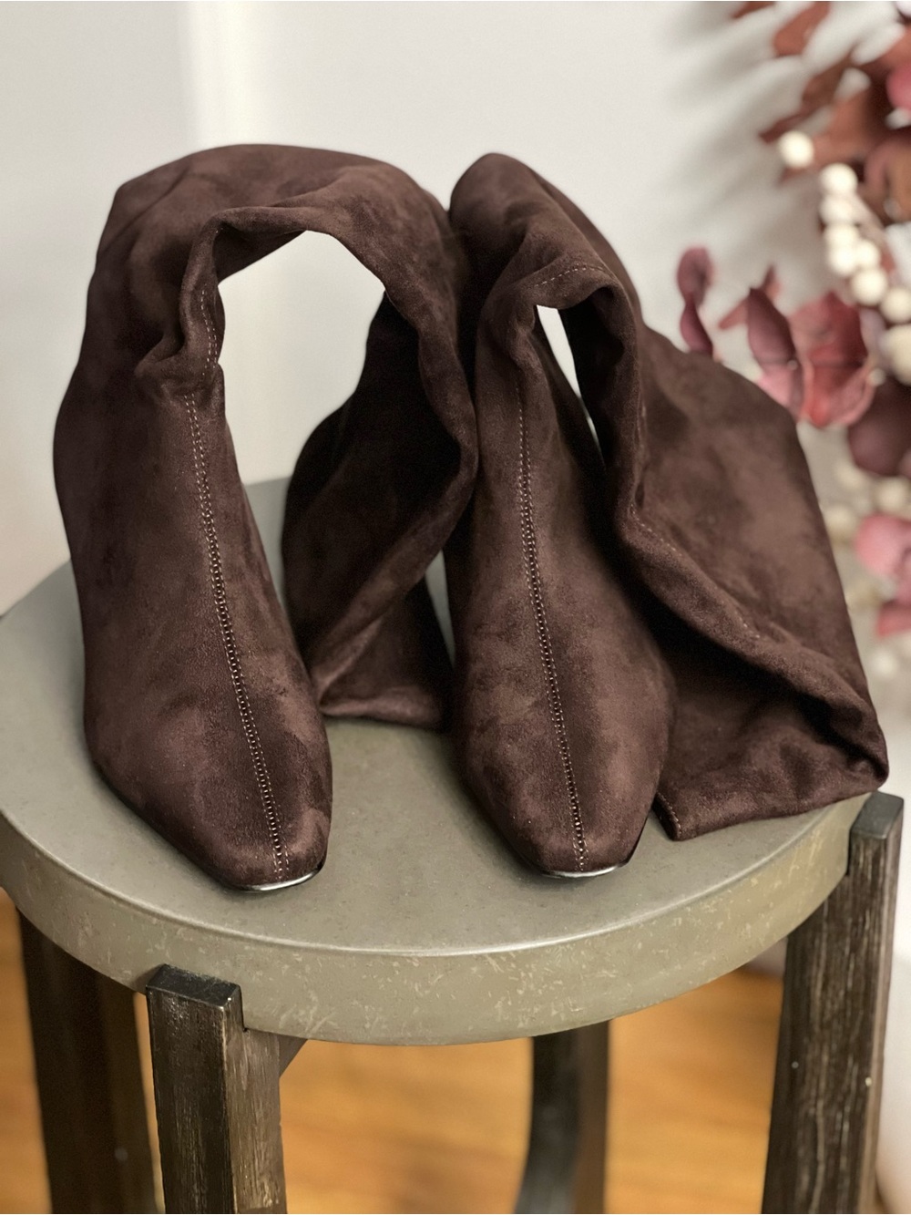 Banana Republic Dark Brown Over-the-Knee Suede Boots